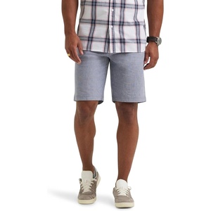 image:imageLee Mens Big amp Tall Extreme Motion Flat Front ShortAcademy Chambray