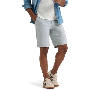 image:imageLee Mens Big amp Tall Extreme Motion Flat Front ShortDesert Sage Chambray