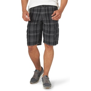 image:imageMens Dungarees New Belted Wyoming Cargo ShortBlack Clifton Plaid