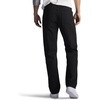 image:imageLee Mens Regular Fit Straight Leg JeanDouble Black