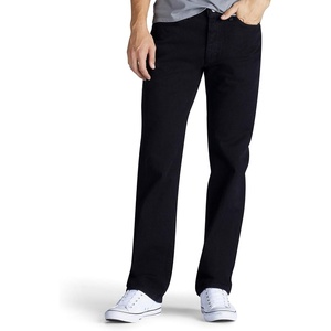 image:imageLee Mens Relaxed Fit Straight Leg JeanDouble Black